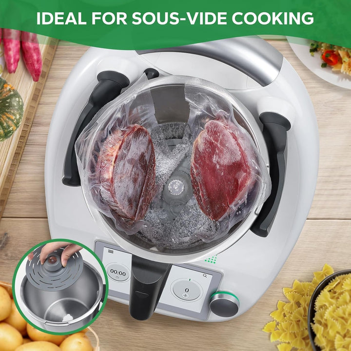 Messerersatz für Thermomix TM6 -Alternative zum Messerabdeckung für Thermomix TM7,TM5,-Mixtopf Dreht