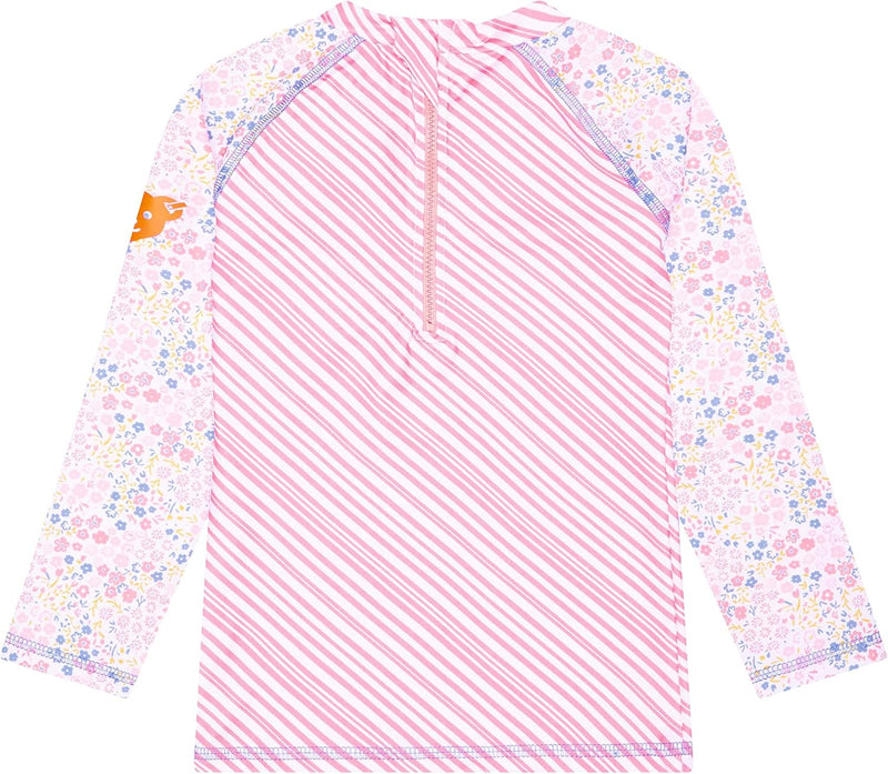 Steiff Baby-Mädchen Langarm Schwimmshirt 92 Salmon Rose, 92 Salmon Rose