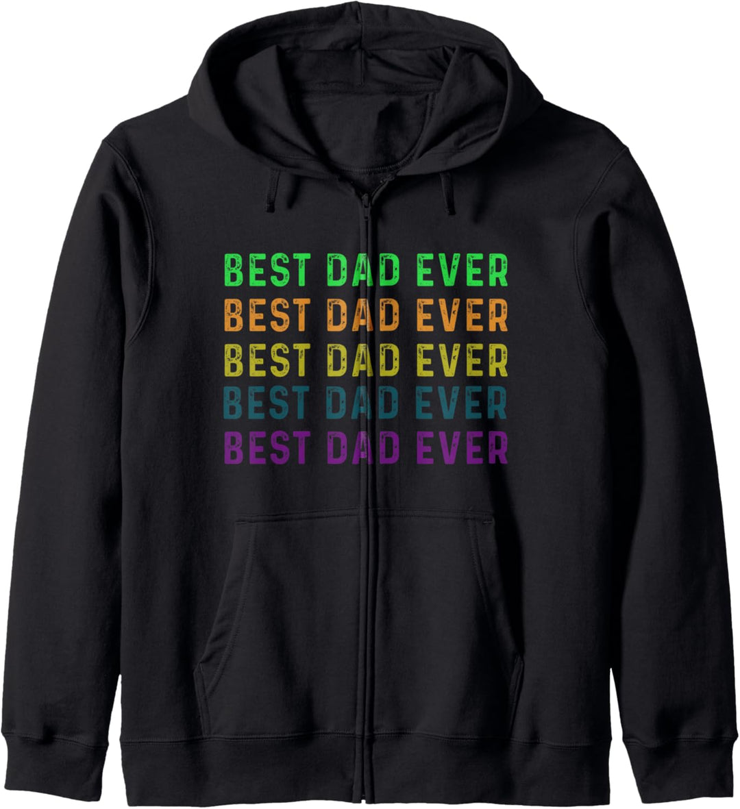 Bester Vater Überhaupt Bunt Dad König Stolzer Familie Daddy Kapuzenjacke