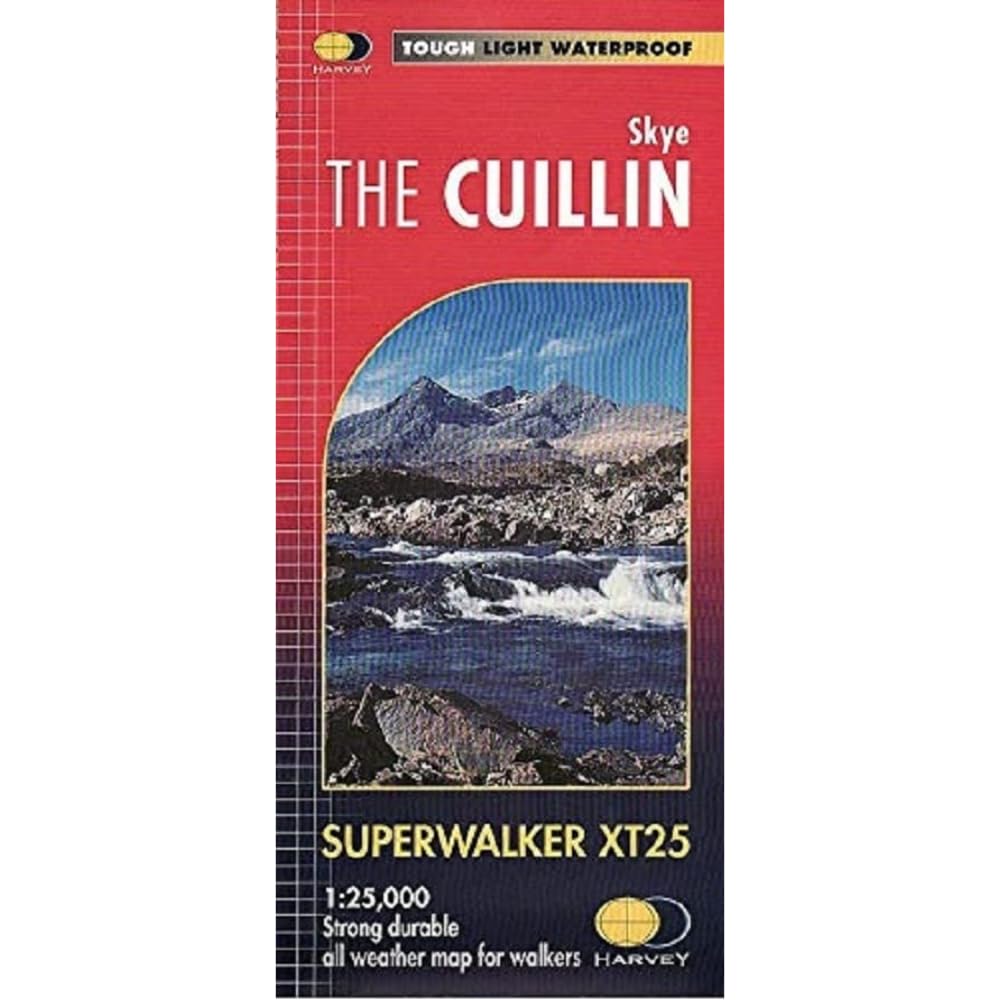 Skye the Cuillin (Superwalker XT25), Karte
