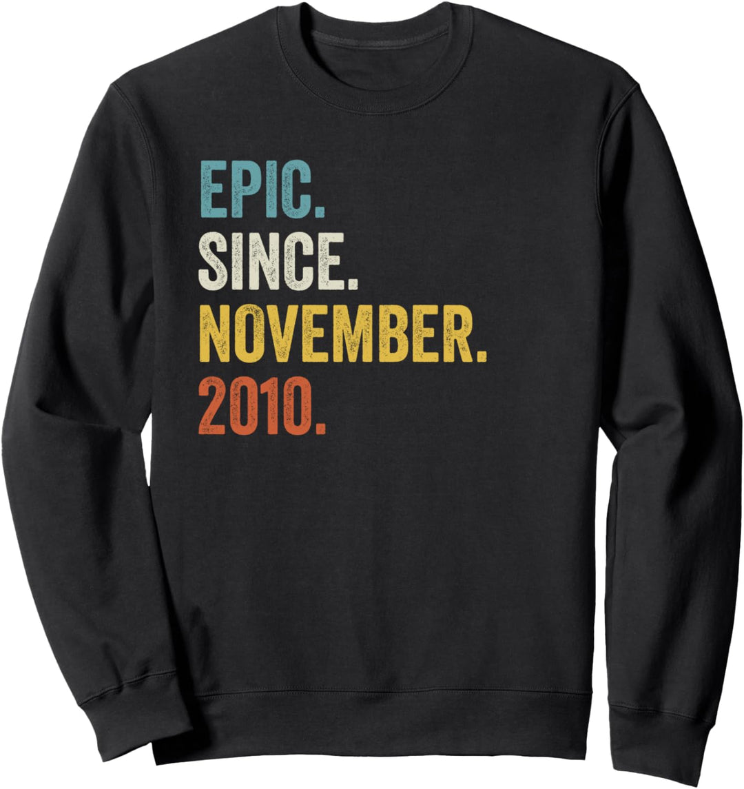 Epic Since 2010 12. Geburtstag Sweatshirt