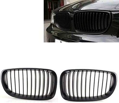 Kühlergrill für E81, E82, E87, E88, LCI 2008-2011, Schwarz, matt, 2 Stück
