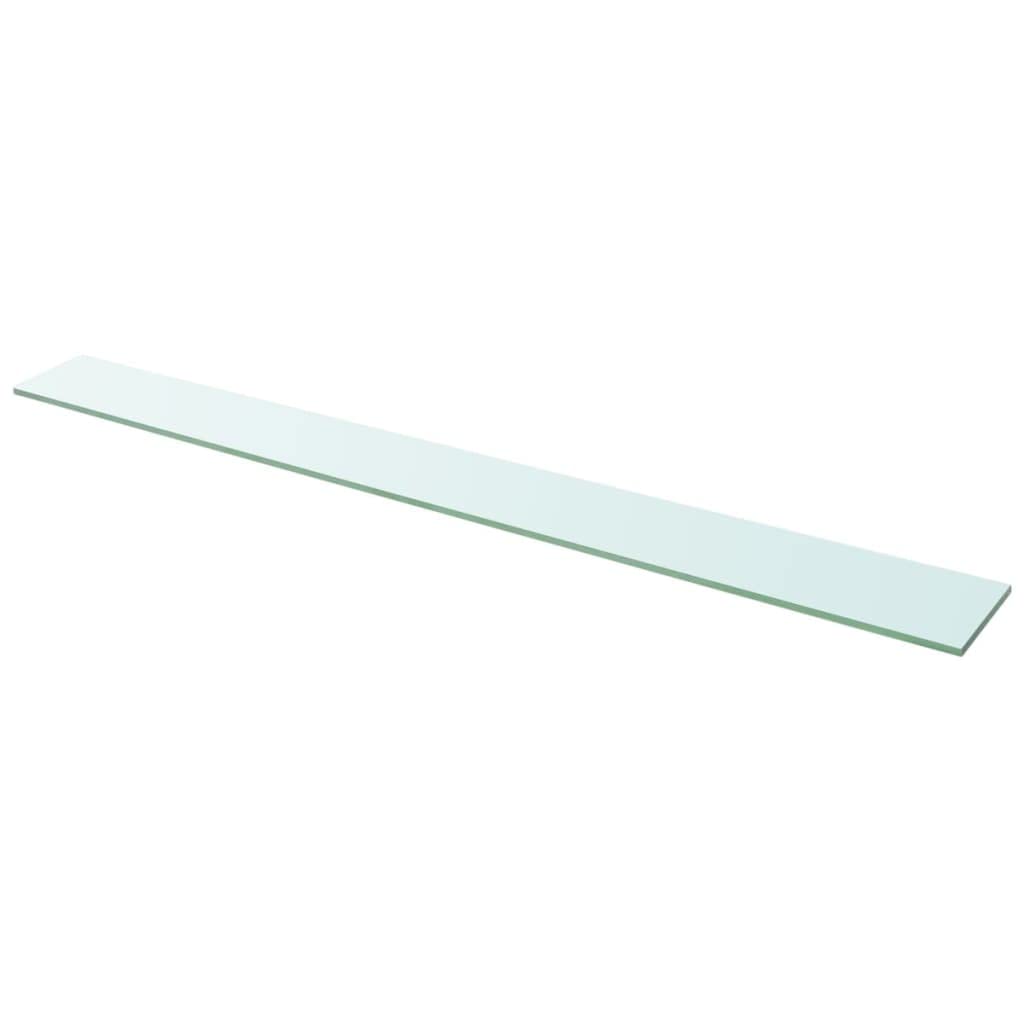Glasboden Glasscheibe Glasplatte für Glasregal Transparent 110 x 12 cm, 110 x 12 cm