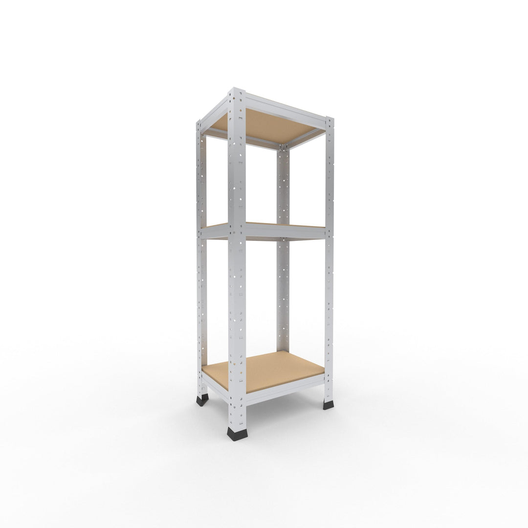 shelfplaza® 100x40x30cm Home Schwerlastregal verzinkt/Metallregal mit 3 Böden/Kellerregal Metall, Ga
