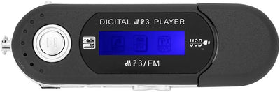 Digitaler MP3-Player Tragbarer Musik-MP3-USB-Player mit FM-Radio-Voice-Recorder-TF-Karte mit LCD-Bil