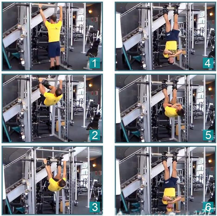 Anti-Schwerkraft-Inversionsstiefel, Hängeschwingschuh für Fitness, Krafttraining, Hängen, Hausgebrau
