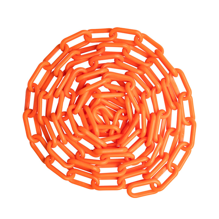 US Weight Sicherheitskette aus Kunststoff, 5,1 cm x 15,7 m, Orange SunShield UV-beständige Technolog