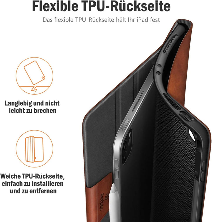 Antbox Hülle für iPad Pro 12.9 Zoll 2022 (6. Generation)/2021 (5.Gen) / 2020 (4.Gen) / 2018 (3. Gen)