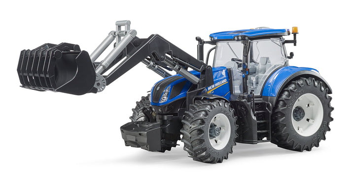 bruder 03121 - New Holland T7.315 mit Frontlader - 1:16 Bauernhof Landwirtschaft Traktor Trecker Sch