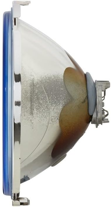 HELLA - Halogen-Scheinwerfereinsatz, Fernscheinwerfer - Rallye 3000 Blue - 12/24V - Referenzzahl: 37