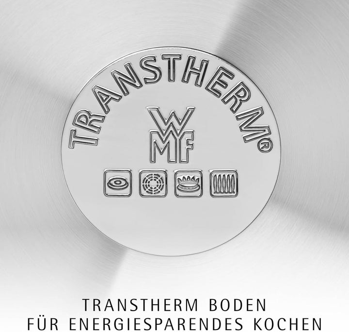 WMF Devil Bratpfanne 28 cm Induktion, Pfanne Keramikbeschichtung, Cromargan Edelstahl beschichtet, K