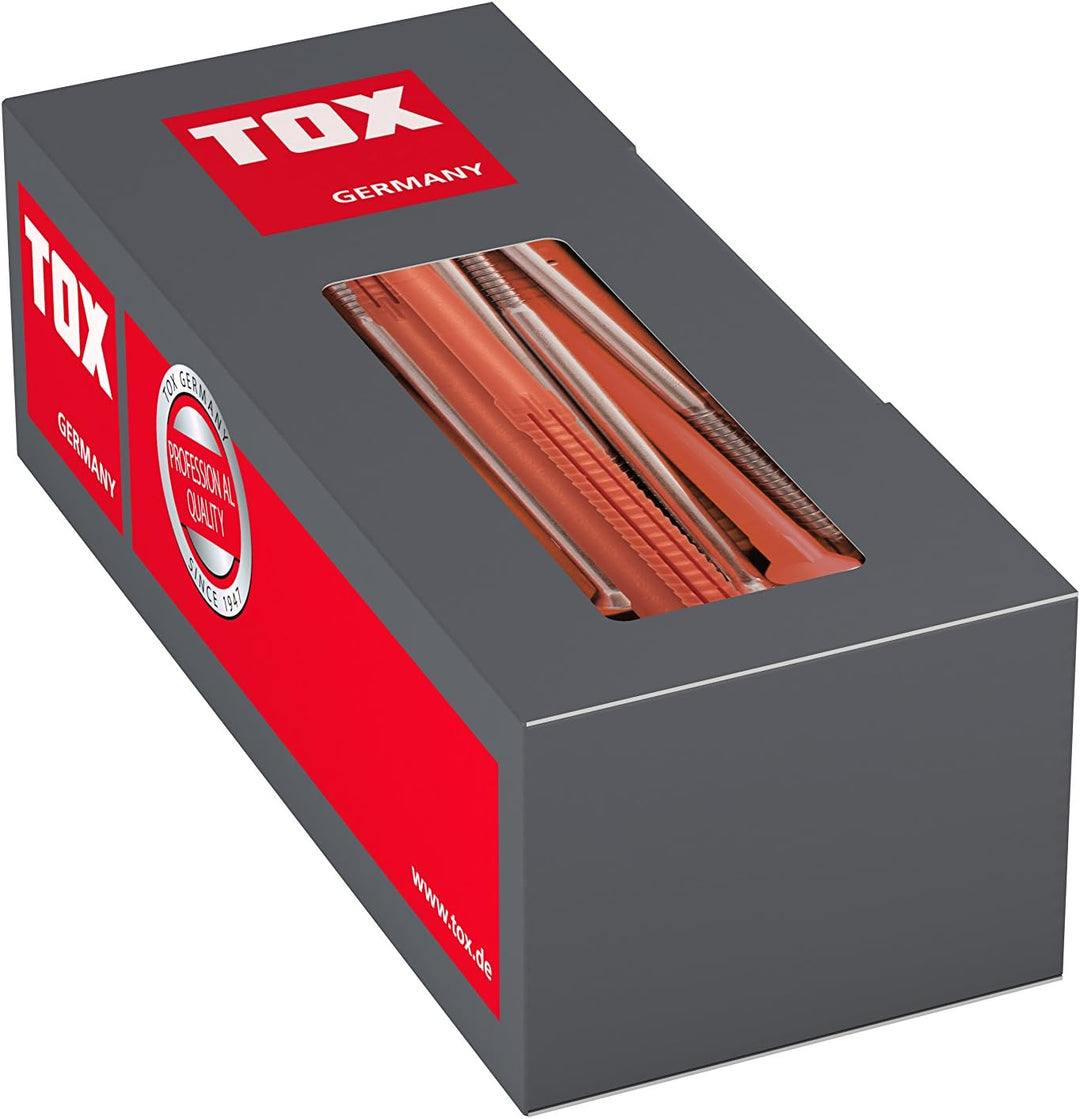 TOX Rahmendübel Fassad Pro KB 10 x 140 mm, Sechskantkopf, 50 Stück, 062101301 10x140 mm Sechskant, 1