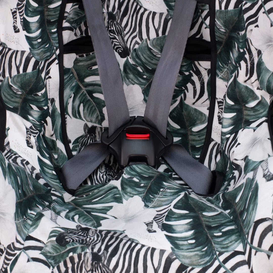 JYOKO KIDS Bezug kompatibel mit Klippan Kiss 2, Klippan Kiss 2 Plus (Zebra), Zebra