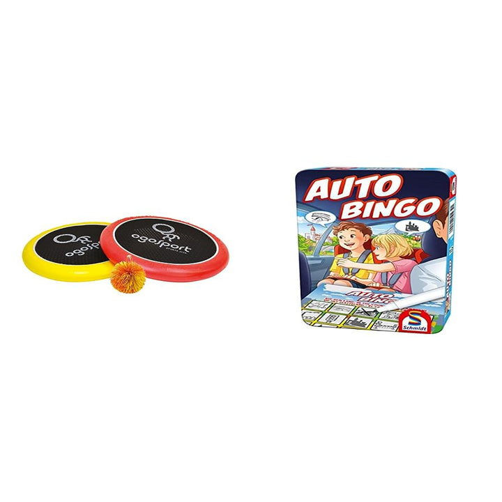 Schildkröt Funsports Softdisc Ogo Sport Set Ogo Sport Set, 970117 Bundle mit Auto-Bingo, Ogo Sport S