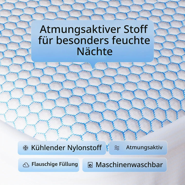Cooling Mattress Topper 160x200 cm Kühlung 160x200, Kühlung 160x200
