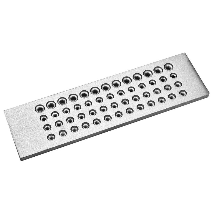 Metall Exquisite tragbare Schmuck Draht Drawplate, leichte runde Form Zeichenplatte, für die Herstel