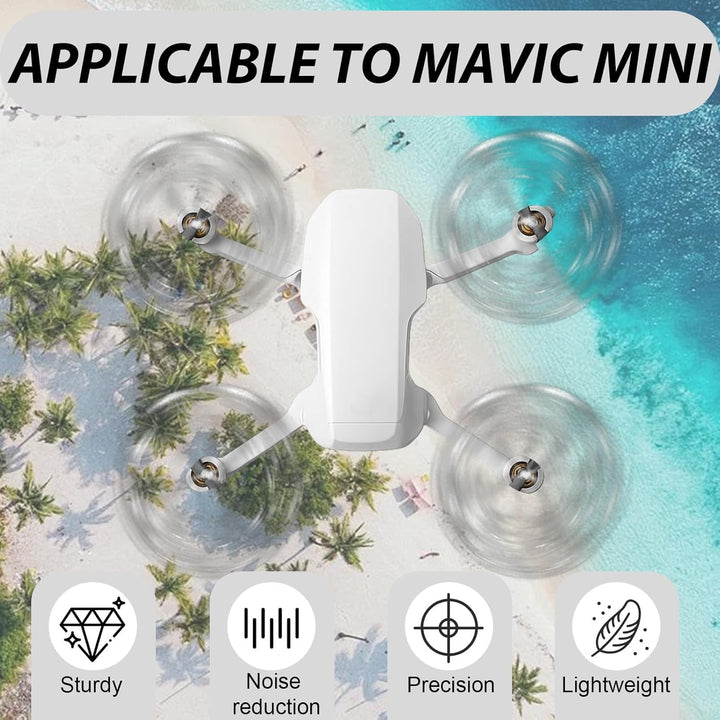 24 Pcs Propeller für DJI Mini 4K, Mini 2 SE/ 2/ SE Ersatzpropeller Set 4726FM Geräuscharm Luftschrau