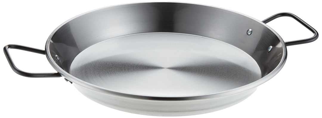 La Ideal 85130 valencianische Paella-Pfanne, Legierter Stahl, Silber