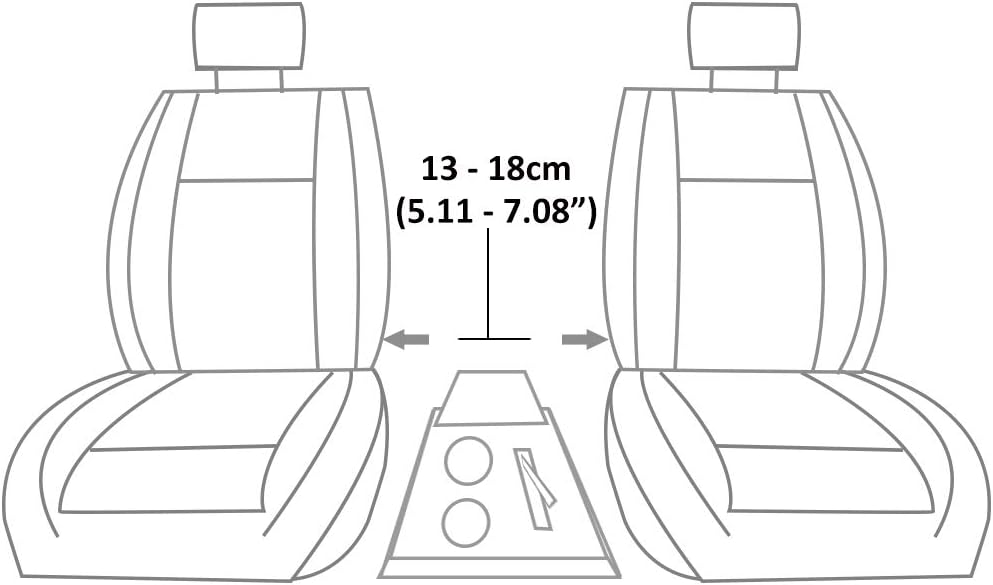 Universal Auto Armlehne Box Mittelkonsole zentrale Aufbewahrungsbox Schiebetr Kunstleder Staufach Au
