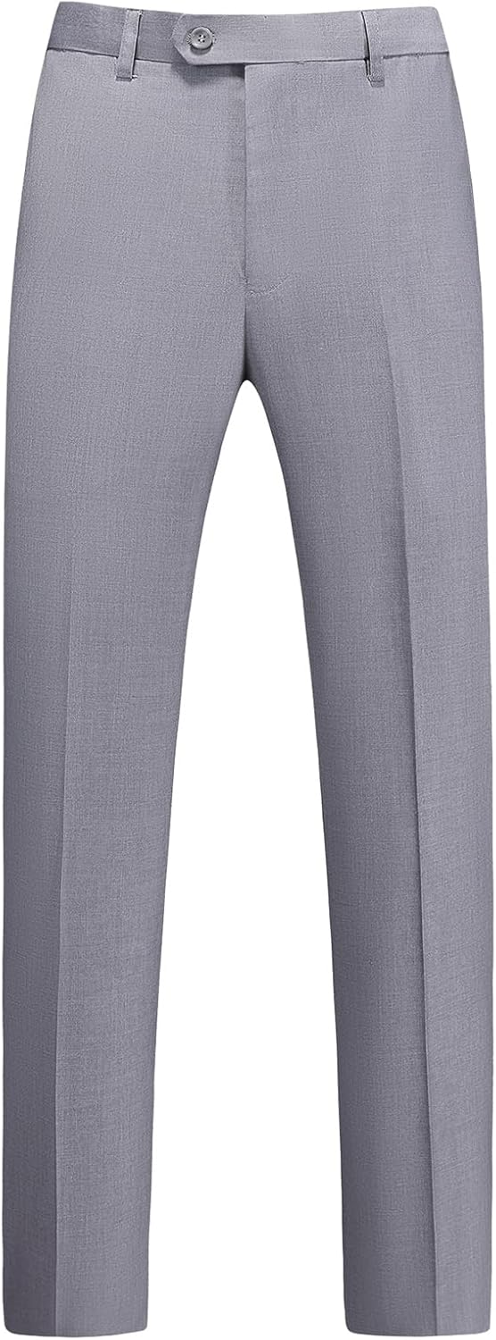 KUDMOL Herren Anzug 2 Stücke Slim Fit Anzug Business Hochzeit Formal Dinner Zwei Knöpfe Smoking Anzu