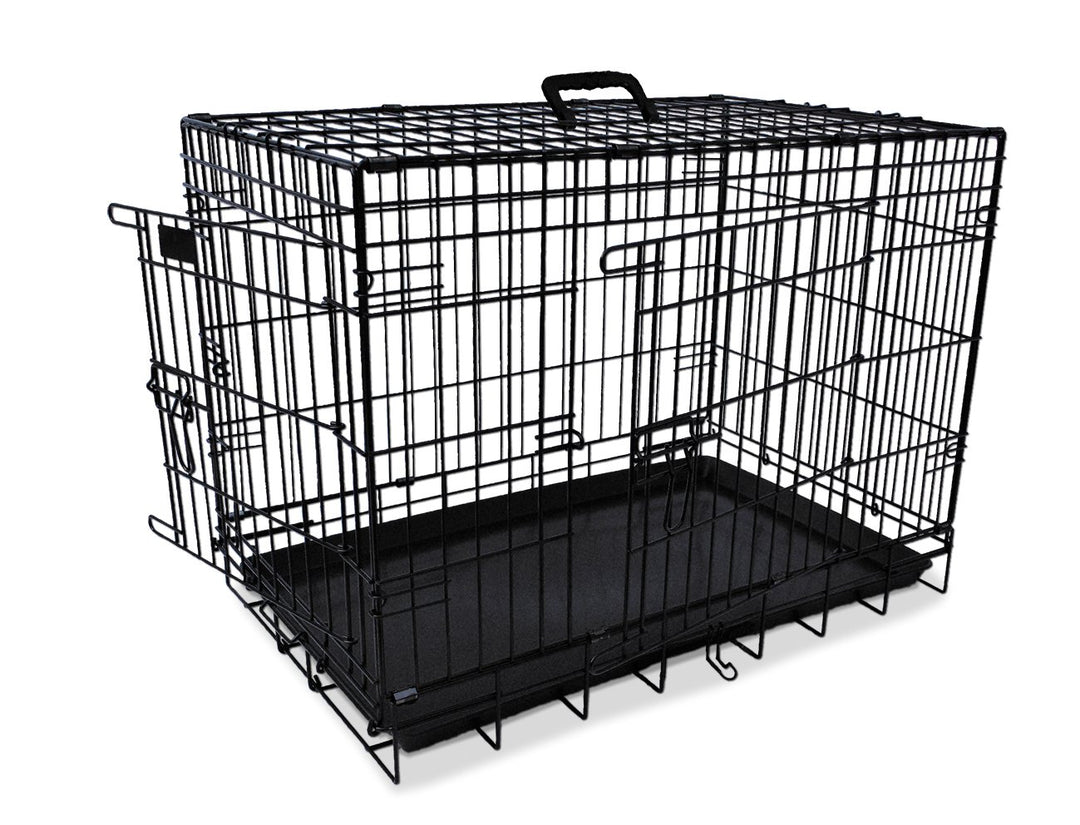 Nobby Transportkäfig faltbar schwarz L x B x H: 64 x 48 cm x 54 cm schwarz 64x48x54 cm, schwarz 64x4