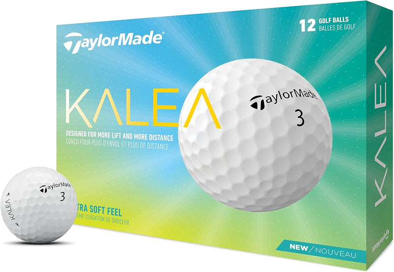 TaylorMade Damen Kalea Golfball Einheitsgrösse Weiss, Einheitsgrösse Weiss