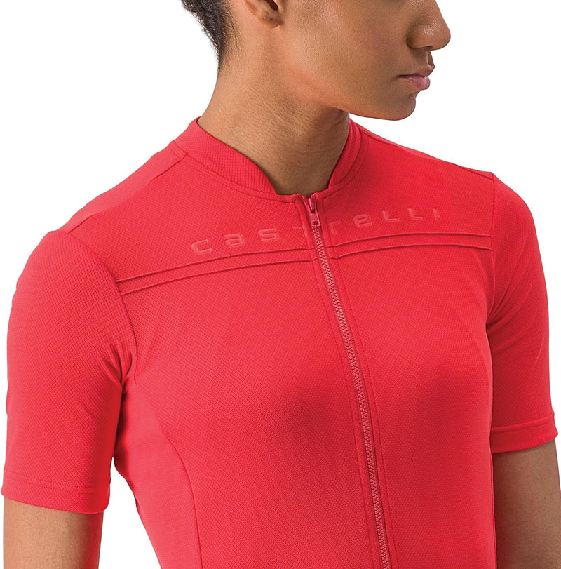 CASTELLI Damen T-Shirt XS Hibiskus, XS Hibiskus