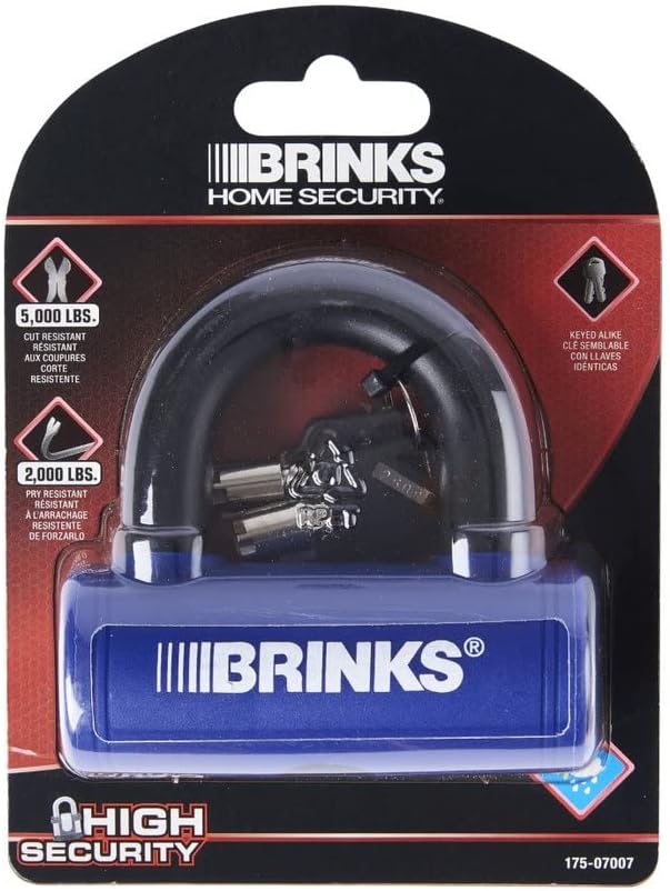 MELARQT Brinks 175–07007 98 mm Stahl Mini u-bar Lock