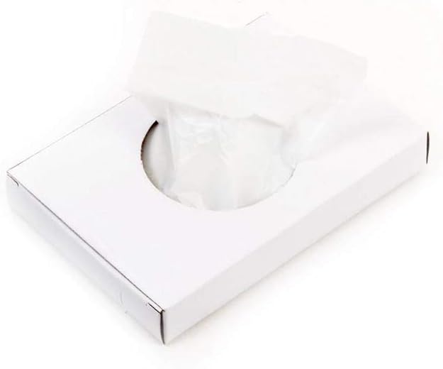 Funny Hygiene-Bags weiss, 48 Boxen a 25 Bags, 1er Pack (1 x 48 Stück) Single, Single