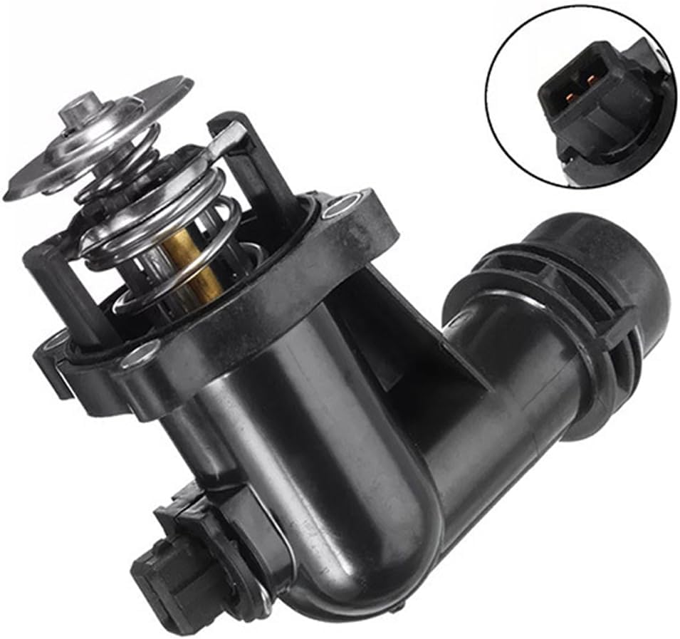 Riloer Thermostat mit Gehäuse, kompatibel mit B-MW 3 E46 Z3
