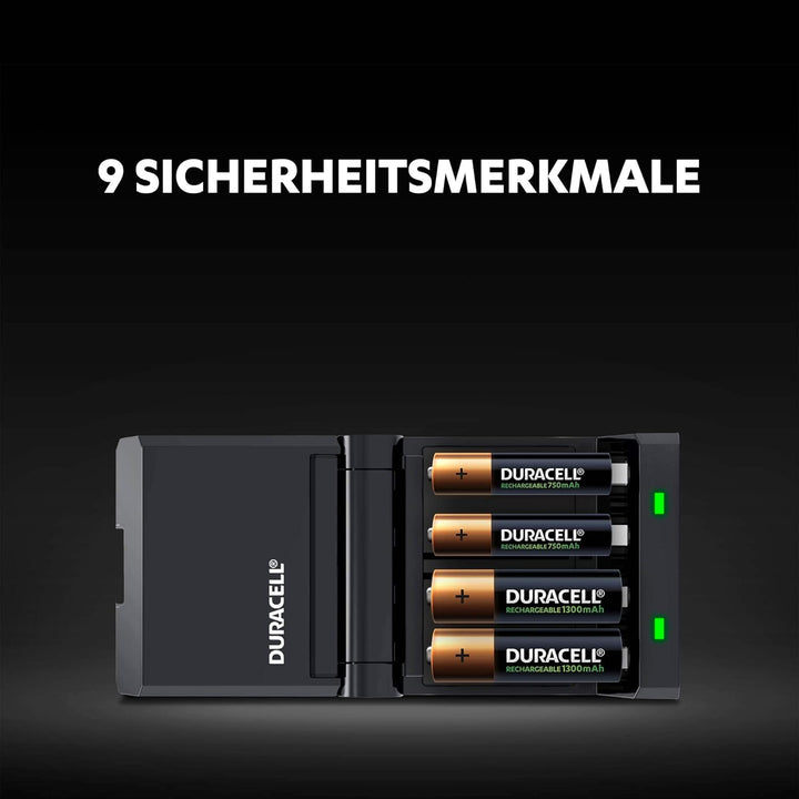 Duracell 45 Minuten Batterieladegerät, 1 Stck.
