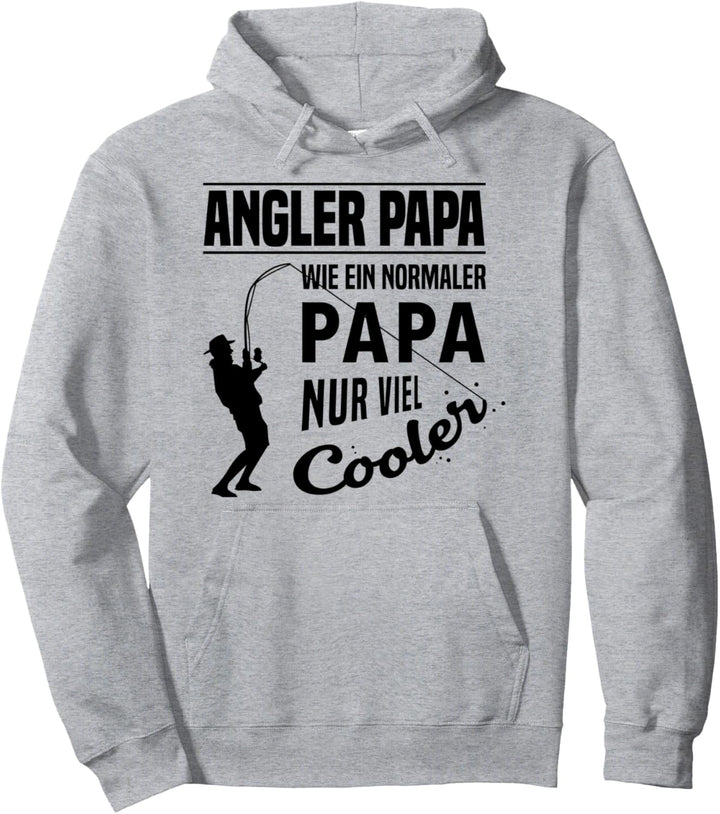 Fisch Angler Vatertagsgeschenk - Vater & Sohn Angeln Pullover Hoodie