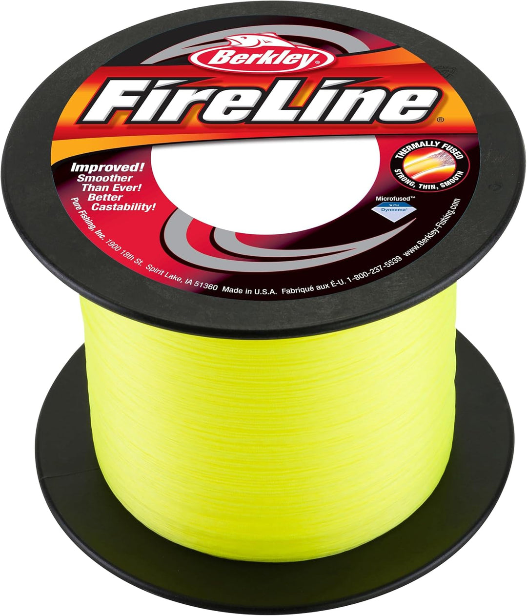 BERKLEY FireLine Fused Original 150m, 300m &amp; 1800m - Angelschnur 300 m Smoke 0.25 mm, 300 m Smoke 0.