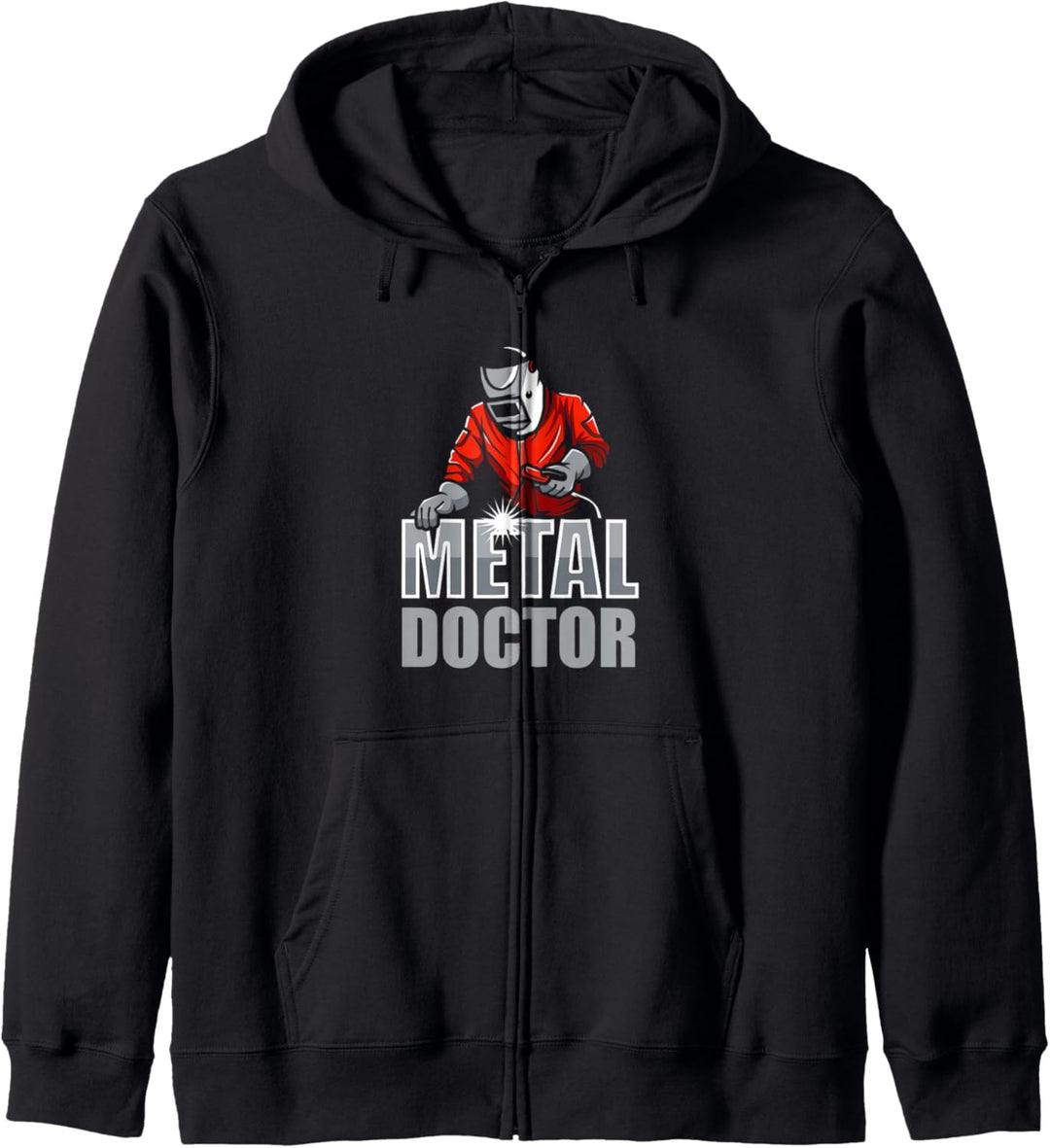 Schlosser Metall Metallbauer Schweisser Schweissen Schweisser Kapuzenjacke