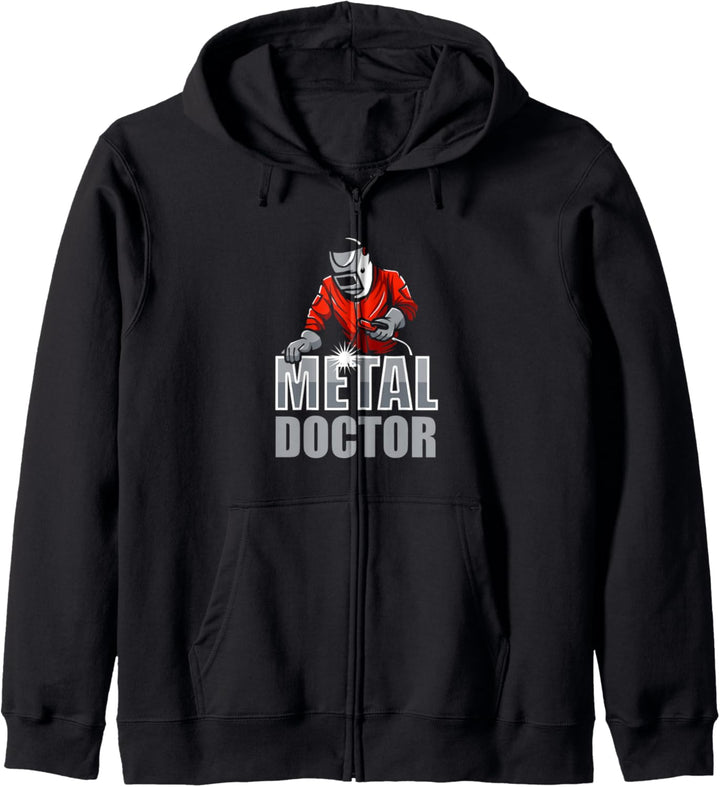 Schlosser Metall Metallbauer Schweisser Schweissen Schweisser Kapuzenjacke