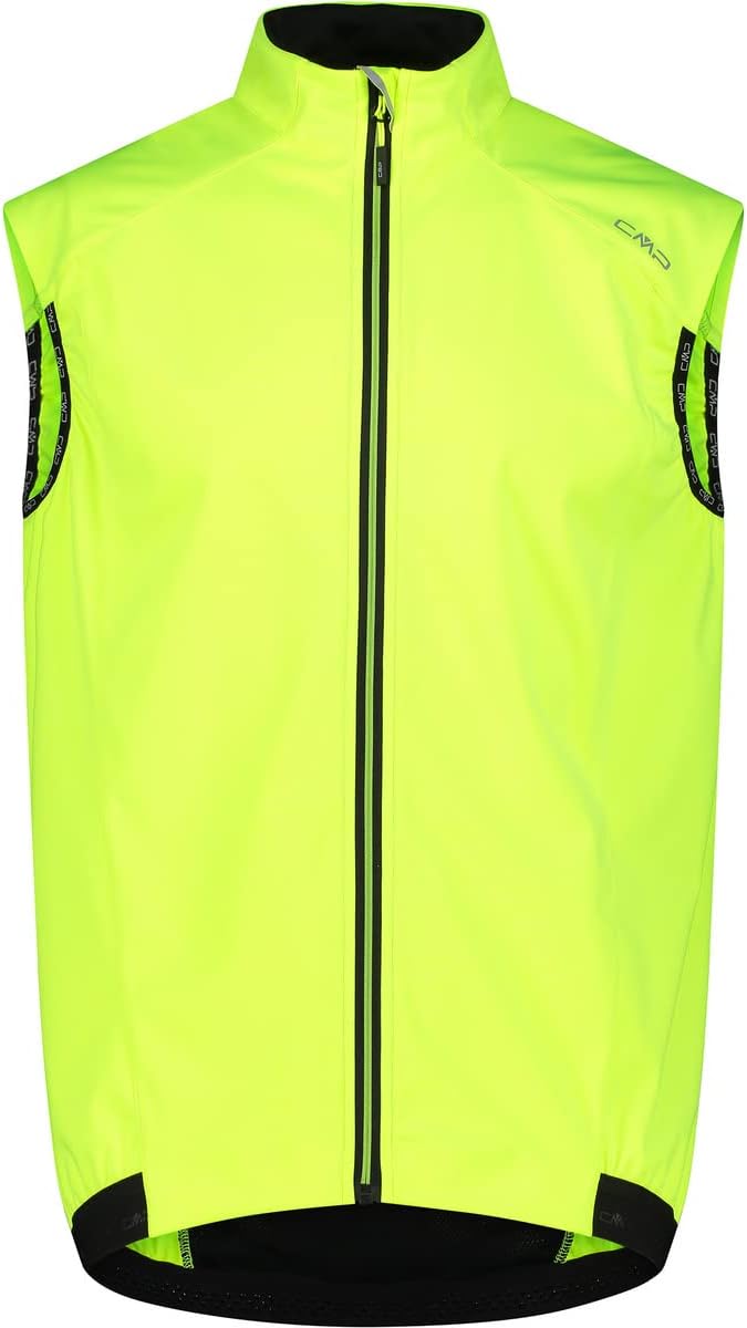 CMP Herren Light Softshell Weste, yellow fluo, 54