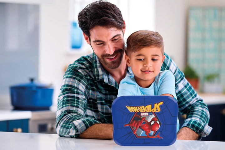 Clementoni - Computer Kid Spiderman Lern-Laptop für Kinder ab 4 Jahren, 30 pädagogische Aktivitäten,