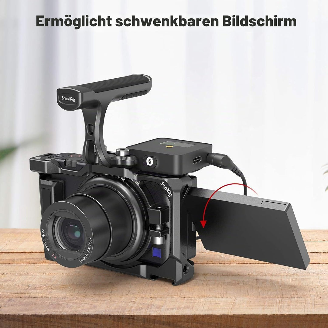 SMALLRIG ZV1 Cage mit Eingebautem Cold Shoe für Sony ZV-1F / ZV1 / ZV-1 II Kamera - 2938