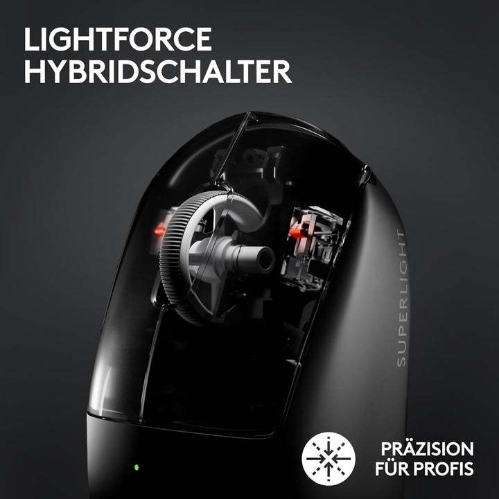 Logitech G PRO X TKL LIGHTSPEED kabellose Gaming-Tastatur + Logitech G PRO X Superlight 2 Lightspeed