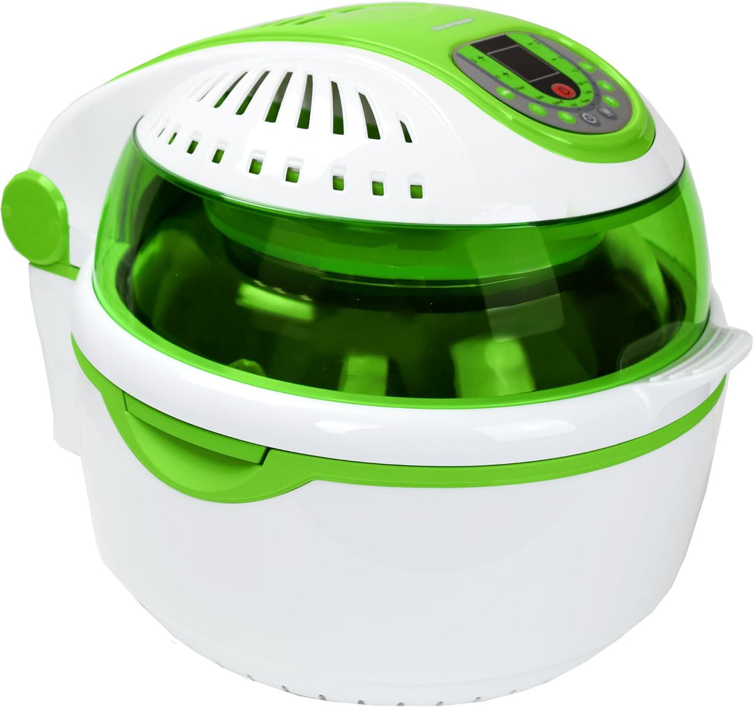 Syntrox Germany Turbo-Heissluftfritteuse Heissluftgarer Fritteuse Air-fryer mit LED-Display, 10 Lite