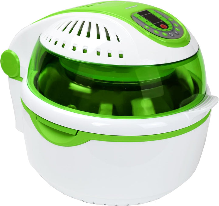 Syntrox Germany Turbo-Heissluftfritteuse Heissluftgarer Fritteuse Air-fryer mit LED-Display, 10 Lite