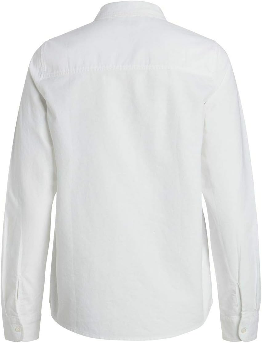 PIECES Irena Long Sleeve Oxford Shirt XS Bright White, XS Bright White