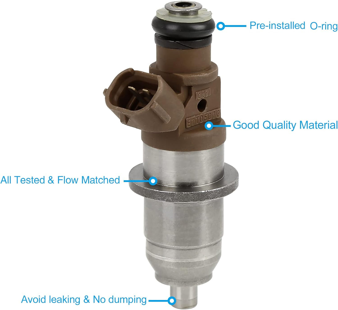 X AUTOHAUX Einspritzdüse Auto Kraftstoffeinspritzer Düsen Einspritzventil E7T05072 MR560553