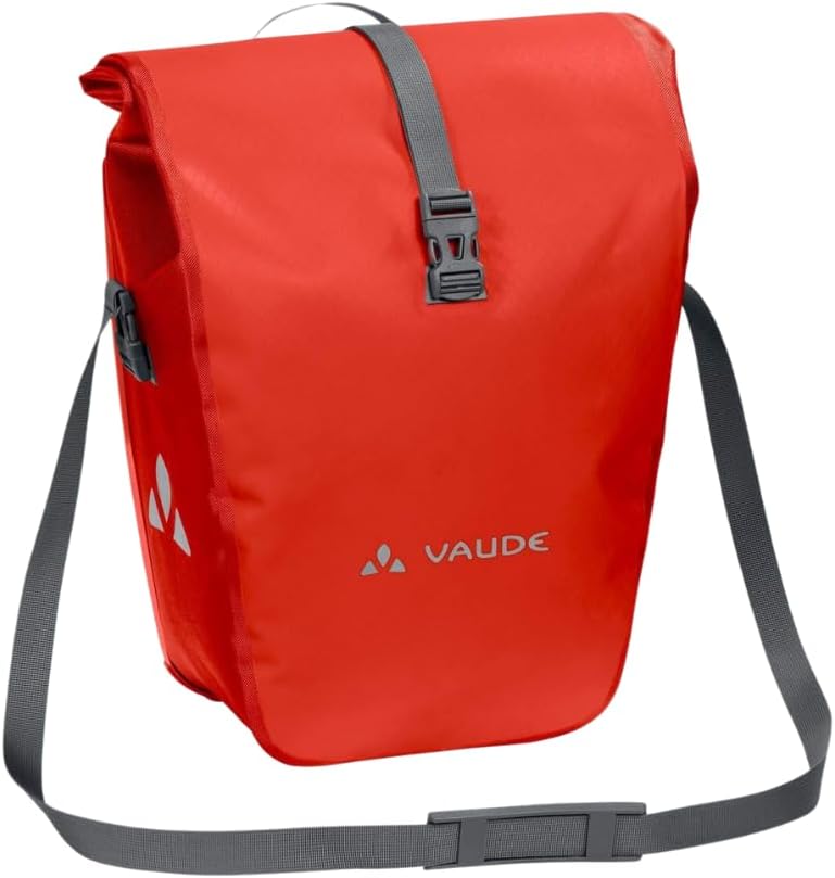 VAUDE Fahrradtasche für Gepäckträger Aqua Back Single 1 x 24 L in 24 l Lava, 24 l Lava