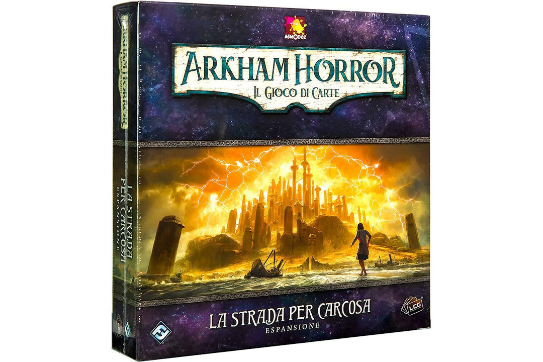 Asmodee 9608 Arkham Horror LCG - Der Weg nach Carcosa Kartenspiel, Singles, Mehrfarbig AH LCG - Der