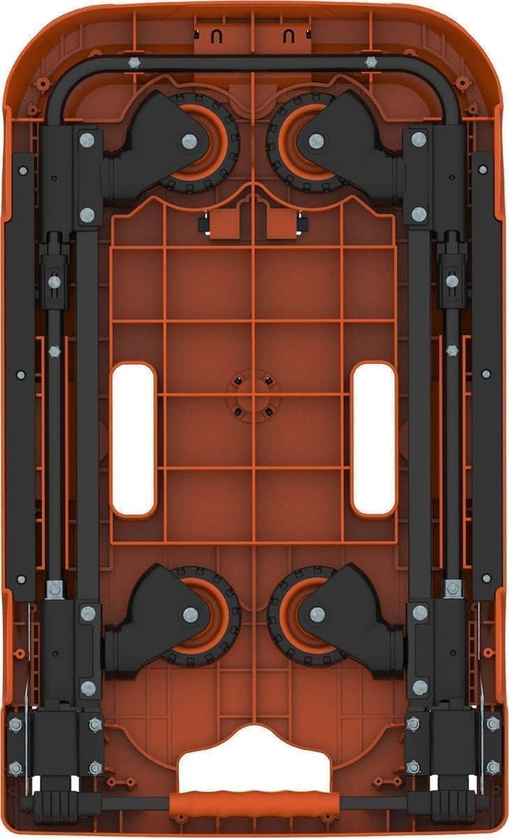Black+Decker Faltbarer Rollwagen - Transportwagen - Max. 90 KG - Höhenverstellbarer Griff - 61.4 x 3