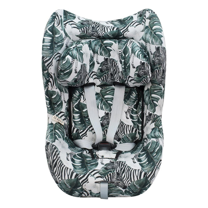 JYOKO KIDS Bezug kompatibel mit Cybex Gold Sirona - M2 I-Size, GB Vaya I-Size (ZEBRA, M2 iSize), ZEB