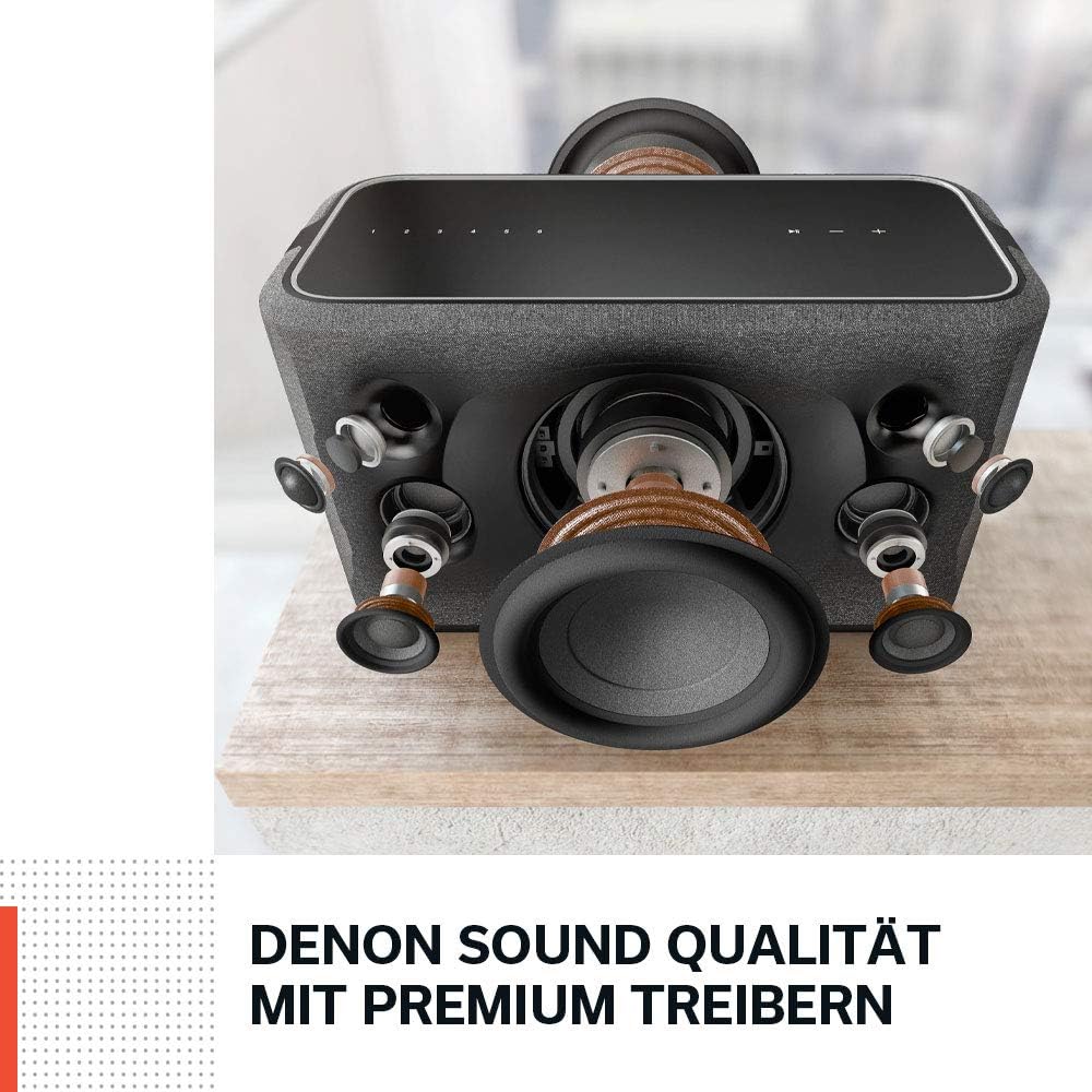 Denon Home 350 Multiroom-Lautsprecher, HiFi Lautsprecher mit HEOS Built-in, Alexa integriert, WLAN,
