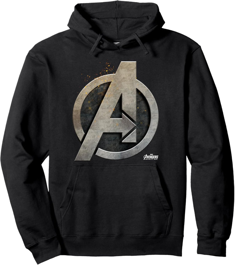 Marvel Avengers: Infinity War Steel Avengers A Logo Pullover Hoodie
