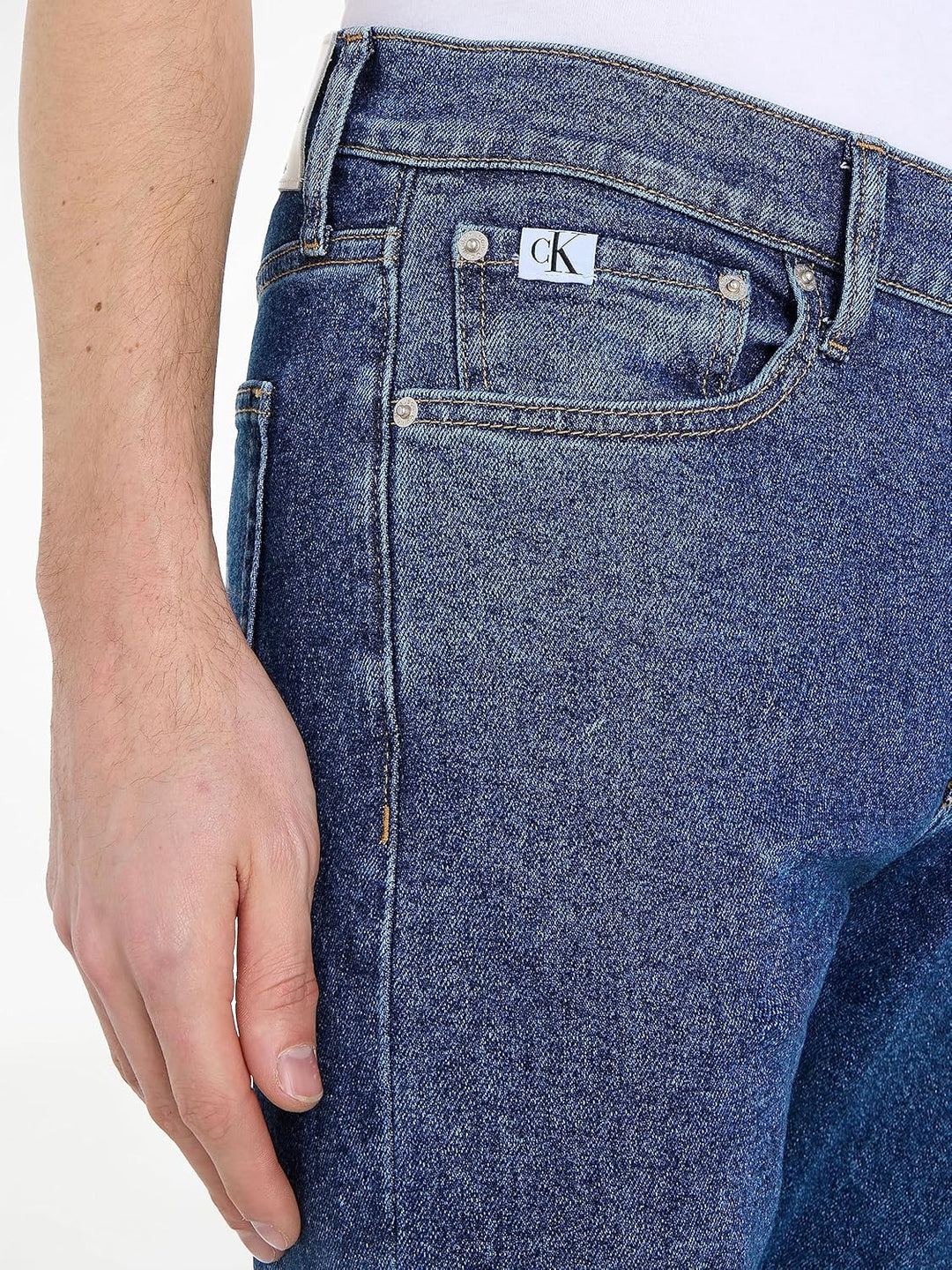 Calvin Klein Herren Jeanshosen Slim Taper J30j324292 29W / 30L Denim (Denim Medium), 29W / 30L Denim